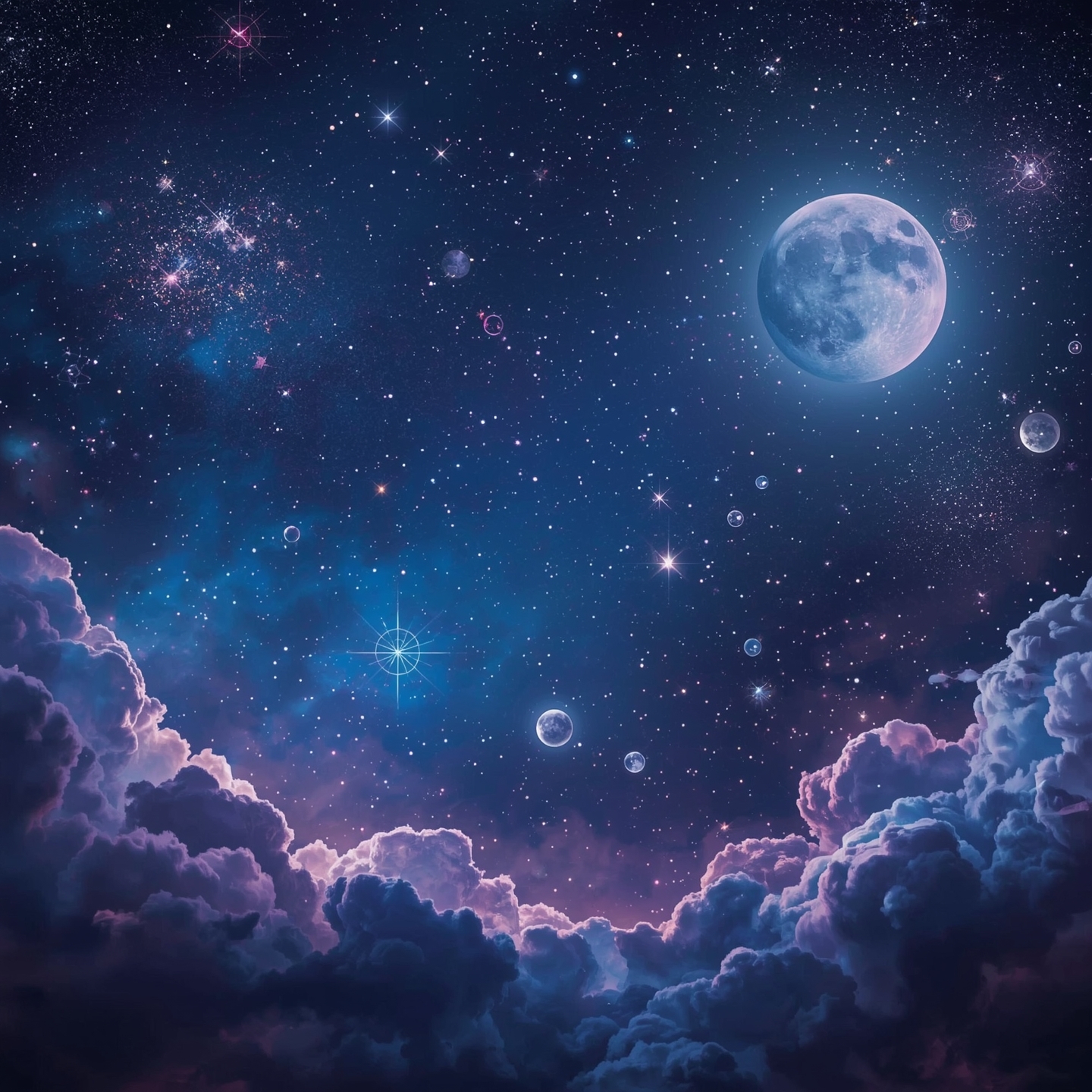 Astrology and zodiac illustration